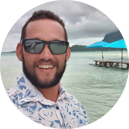 Capitaine Hiro Mulatier, fondateur d'O-sea Bora Bora